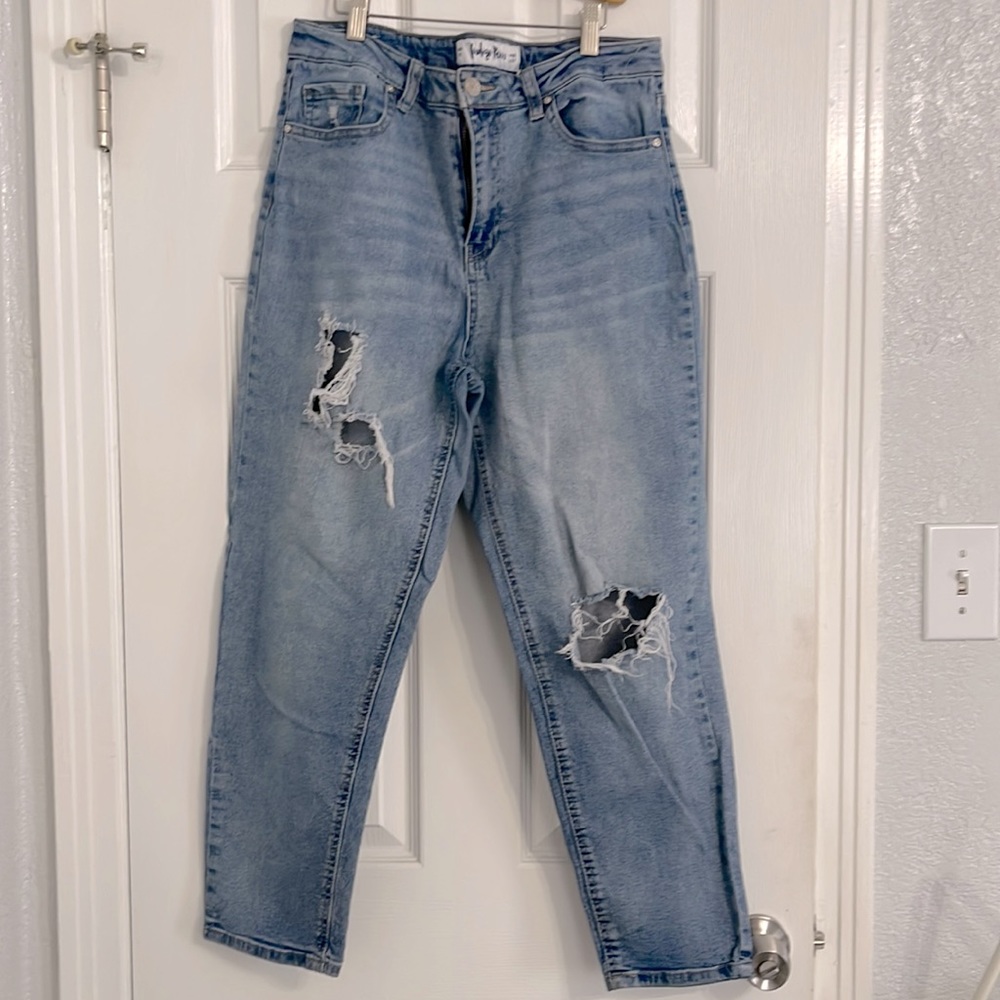 Blue jeans size 13 juniors